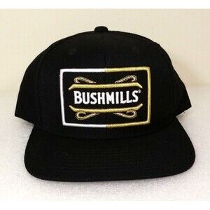 Bushmills Irish Whiskey Nike Legacy DriFit Hat Activewear Cap Black Gold New